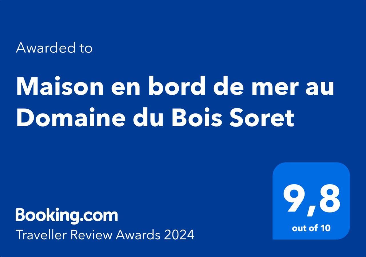 Maison En Bord De Mer Au Domaine Du Bois Soret ノートル・ダム・ド・モン エクステリア 写真